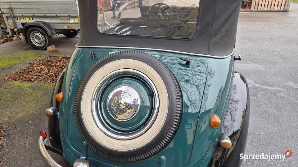 Mercedes kabrio uwaga 600 sztuk wyprodukowano Rok produkcji 1947 Chrzanów