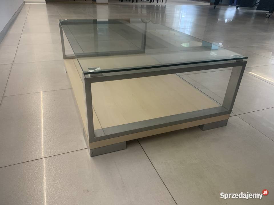 SZKLANA ŁAWA STOLIK OKOLICZNOŚCIOWY Z NIEMIEC Kalety