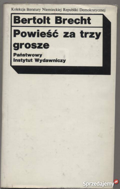 Powieść trzy grosze Pozostałe Szczecin