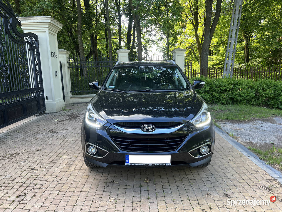 Hyundai ix35 Lift 2014r 17 CRDI 115 Premium LED czarny Nowa Słupia