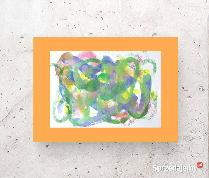 abstrakcyjny obrazek nowoczesny rysunek 30x40 Gdańsk