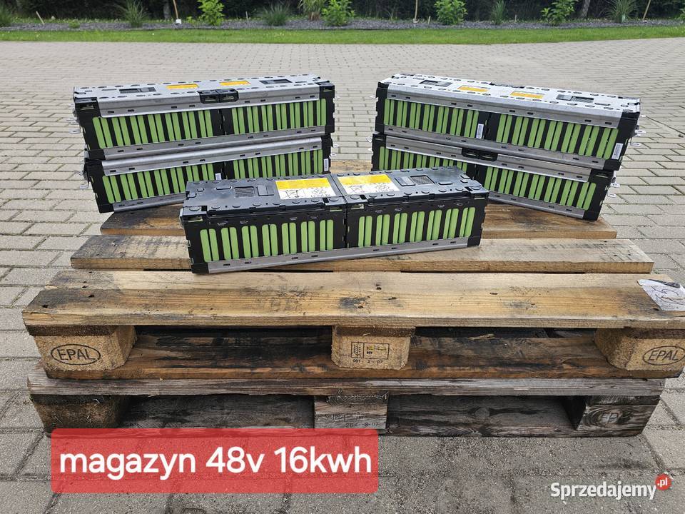 Magazyn energii bank 16kwh 48v 8kwh 24v yuasa Poznań