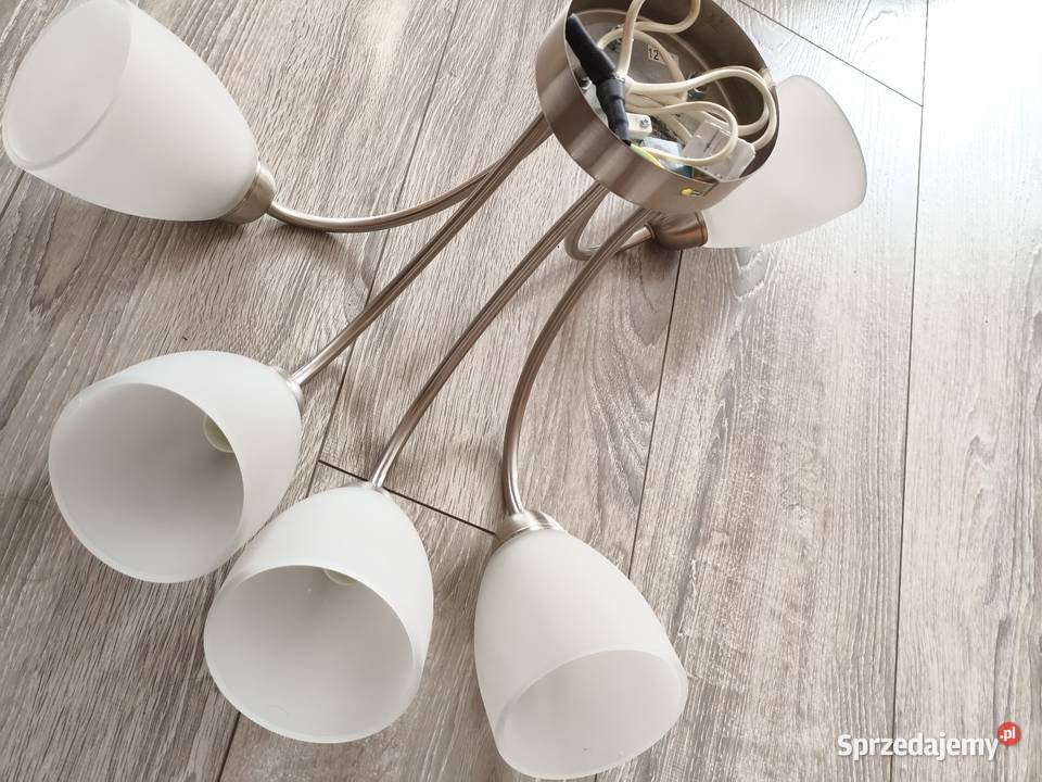 lampa sufitowa Ikea 5 lamp kloszy Poznań