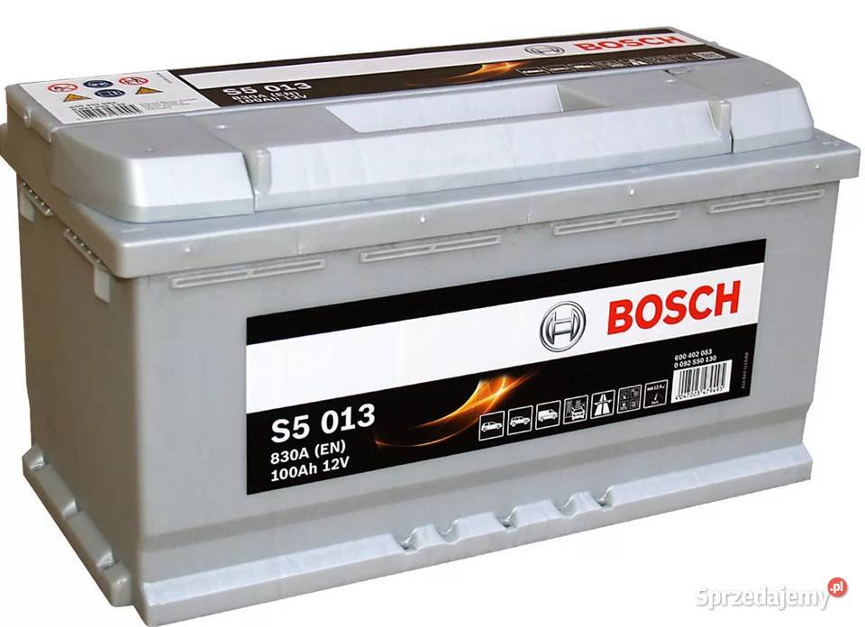 Akumulator Bosch 100Ah 830A EN S5013 PRAWY PLUS Kalisz