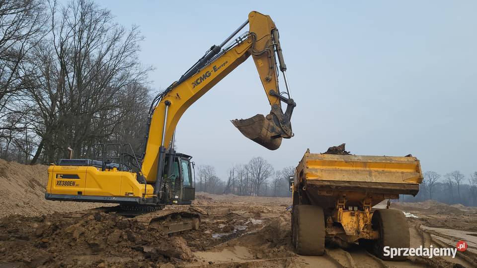 Koparka gąsienicowa XCMG XE380E 40 ton Rybnik