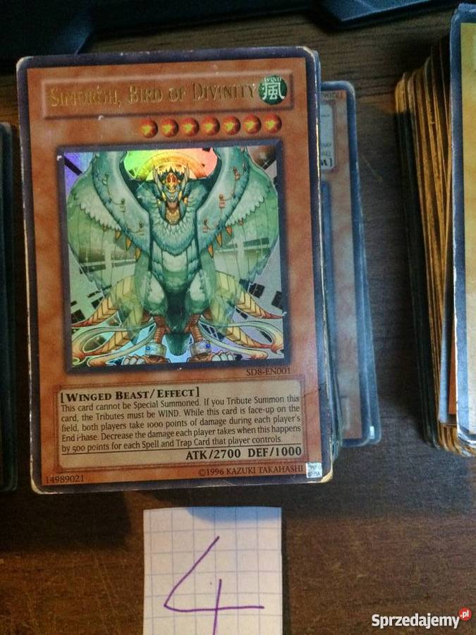 Karty Kolekcjonerskie YuGiOh 100 ang Orginał Łowicz