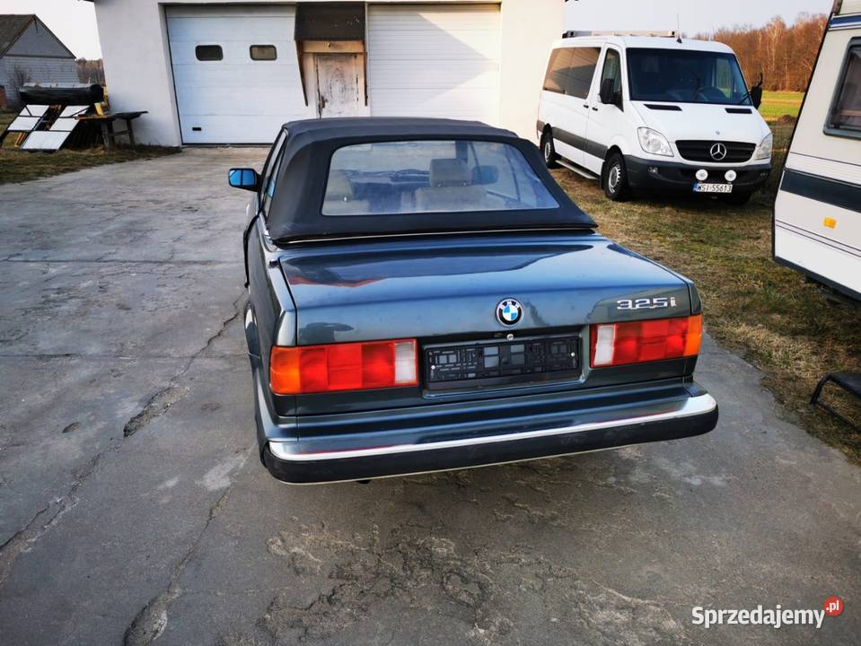 BMW 325i manual z 1987 roku kabrio e30268 Seria 3 Zbuczyn