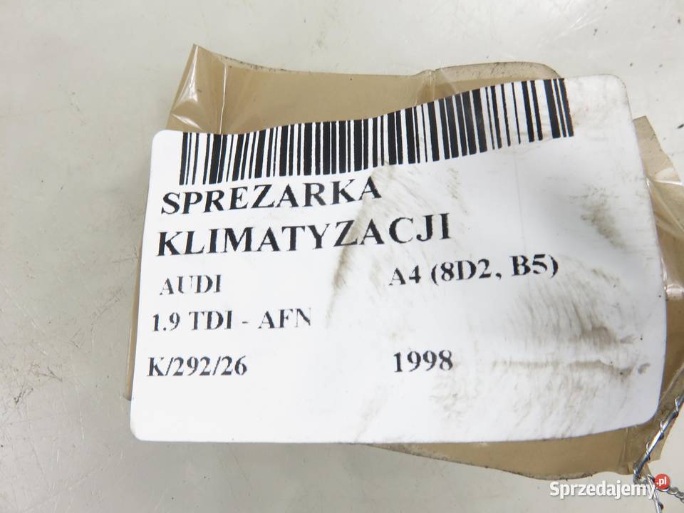 KOMPRESOR KLIMATYZACJI AUDI A4 B5 19 TDI sprzedam