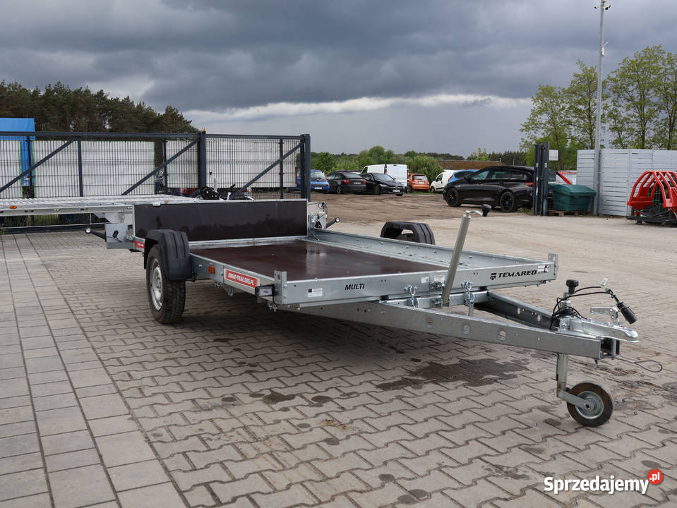 Przyczepka samochodowa TEMARED MULTITRANSPORTER 505kg sprzedam