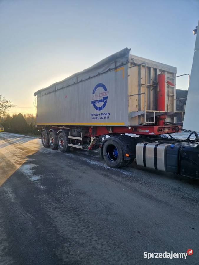 Wywrotka POLKON 43m3 niska masa własna cała