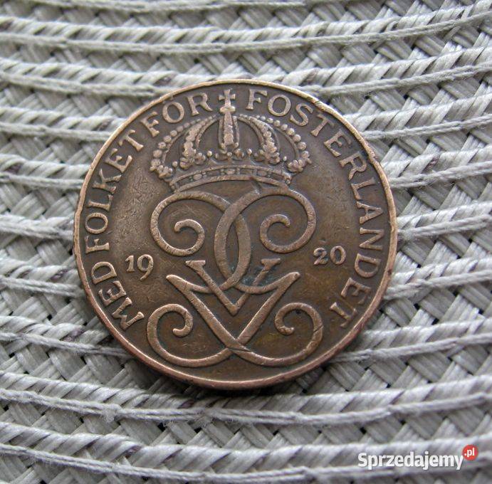 Szwecja 5 Ore 1920r Kalisz