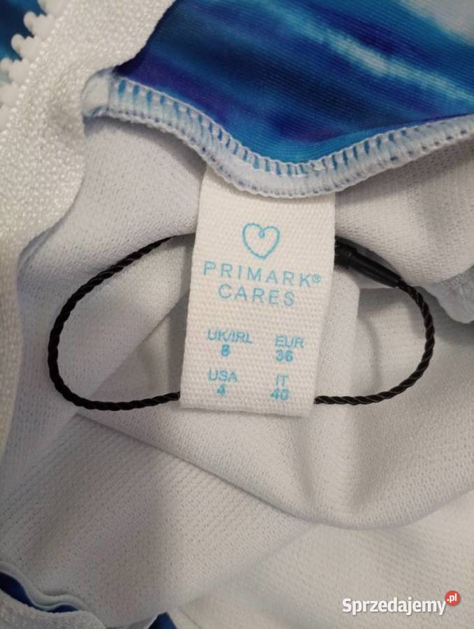 błękitny kostium kąpielowy długi rękaw r 36 i lubelskie Zamość