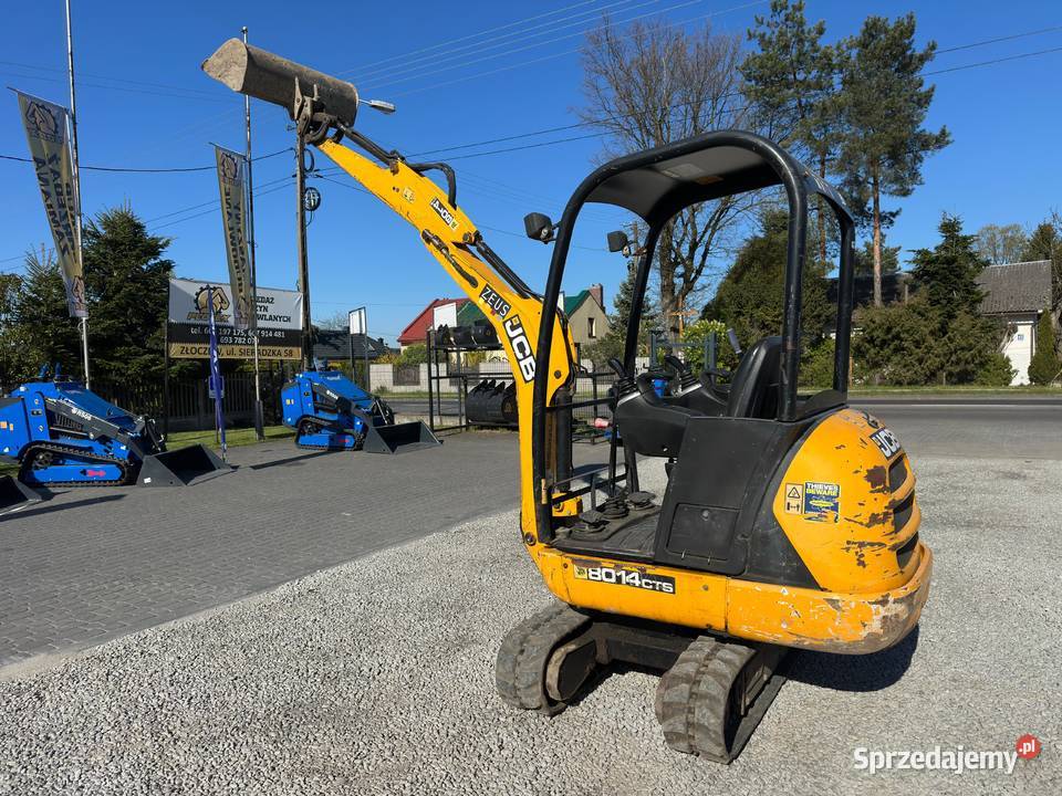JCB 8014 Mini koparka JCB 8014 z 2017r ładna nie Złoczew sprzedam