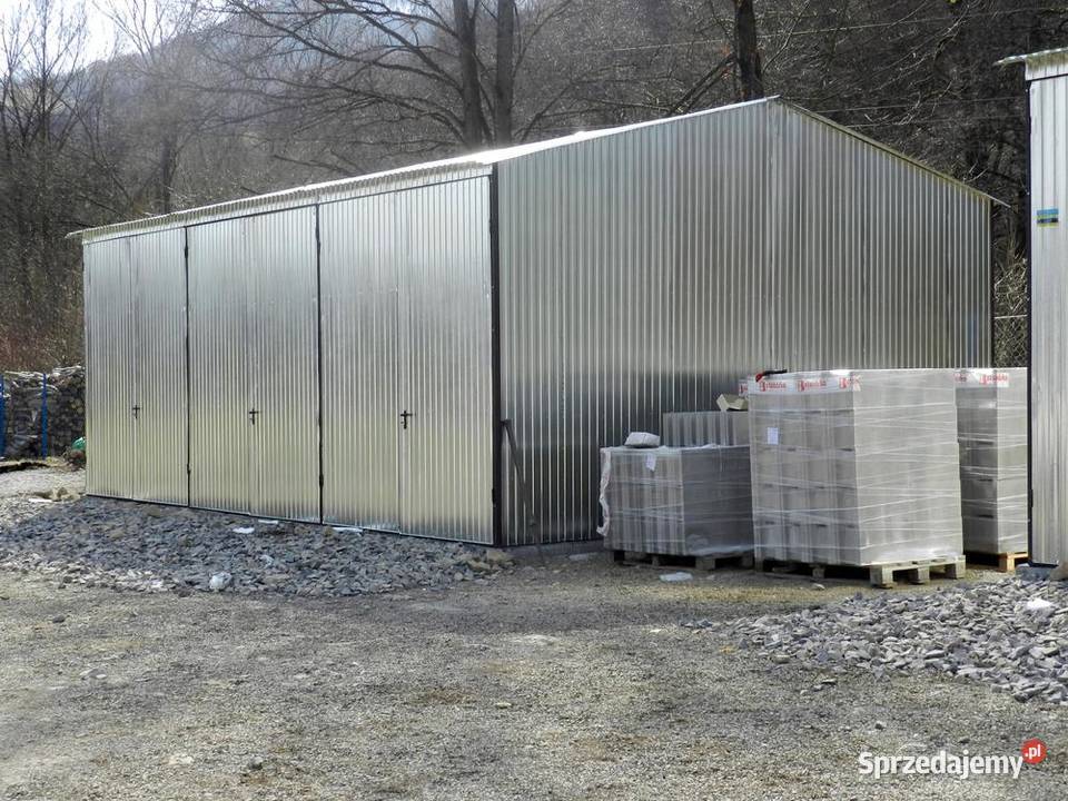 Blaszana montowana hala 86 m ocynkowana