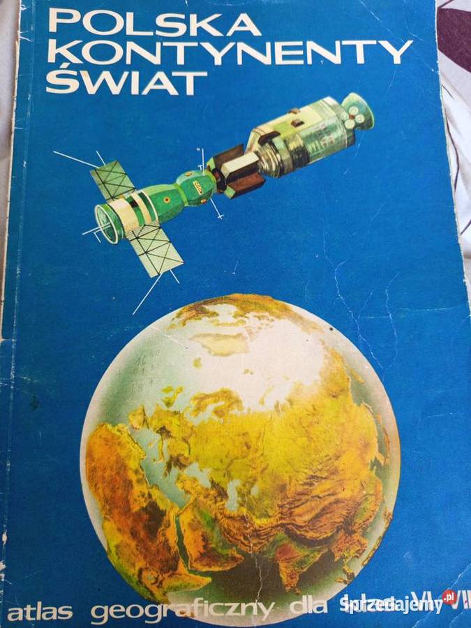 Atlasy szkolne z PRL Gdańsk