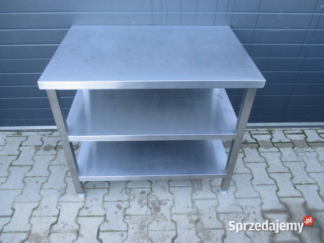 Stół Gastronomiczny Centralny Z 2 Półkami wielkopolskie Ostrów Wielkopolski