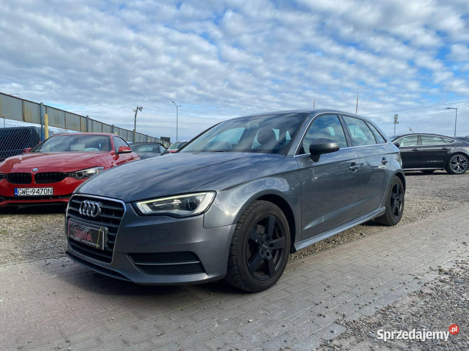 Audi A3 Sportback 16TDI 110 xenon ledy Navi Zarejestrowany w Polsce Audi Gdańsk