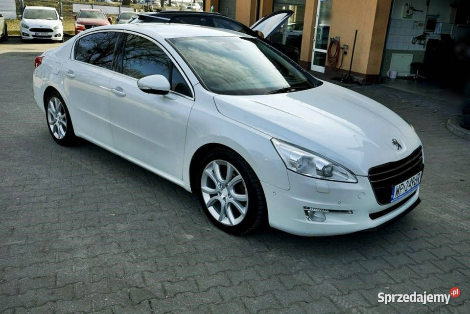 Peugeot 508 20HDI Xenony NAVI skóra 163 2011r I elektryczne lusterka Płock sprzedam