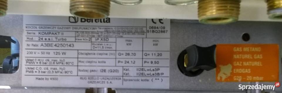 Kocioł Beretta Kompakt II 24 esi TurBo w Kielce