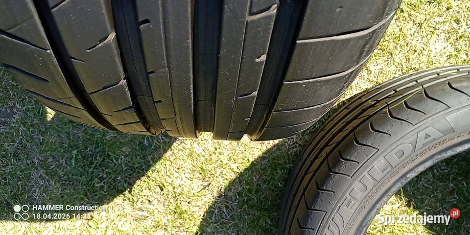 Opony letnie Fulda 2254517 657 mm bieżnika 4 Pilawa sprzedam