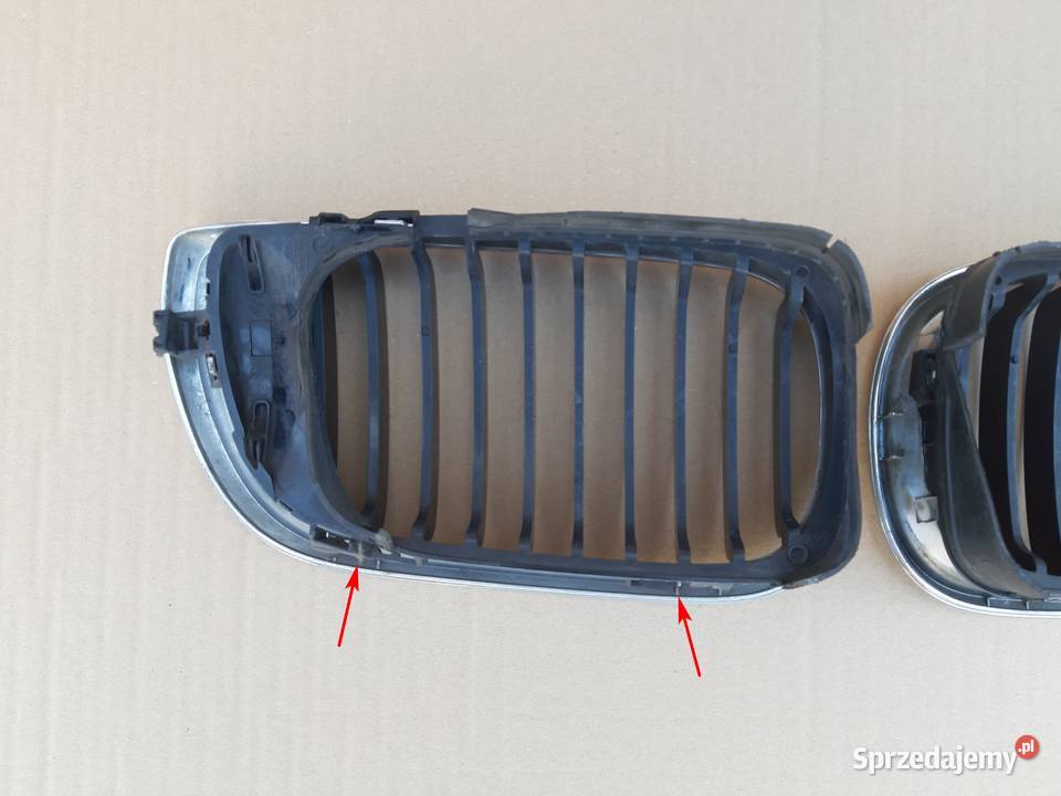 BMW E46 LIFT GRILL NERKI ATRAPA CHROM 70305490 Trzciel