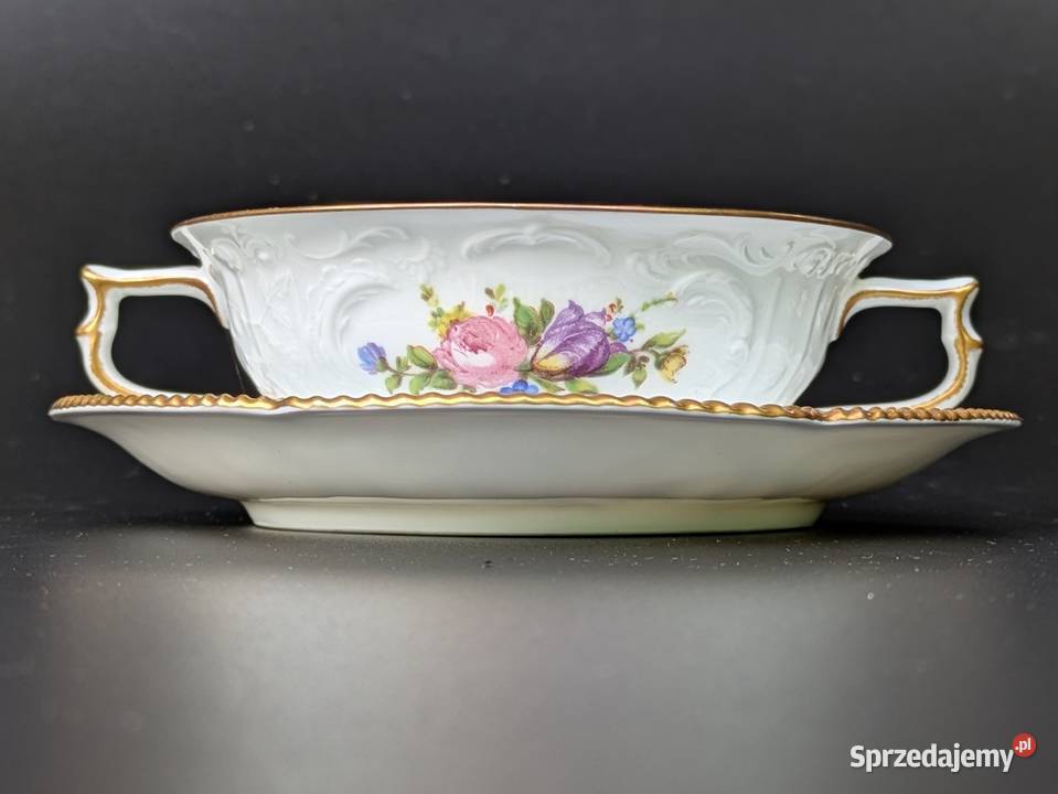 Wyjątkowa Bulionówka Rosenthal Sanssouci Legnica