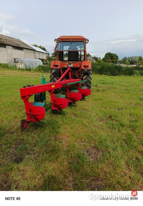 MTZ 82 z pług 4 skibowy Agro masz Skrzynia biegów Manualna MTZ