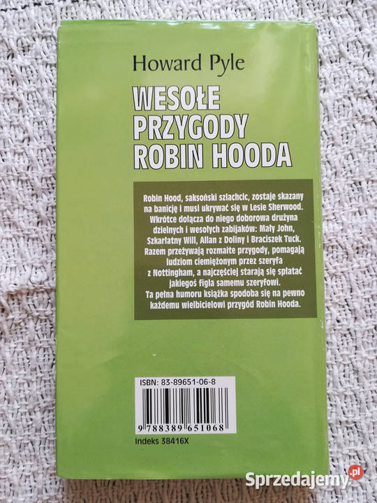 Wesołe przygody Robin Hooda Howard Pyle Białystok