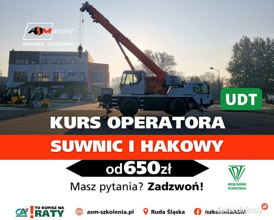150 Kurs na suwnice hakowego sygnalistę żuraw