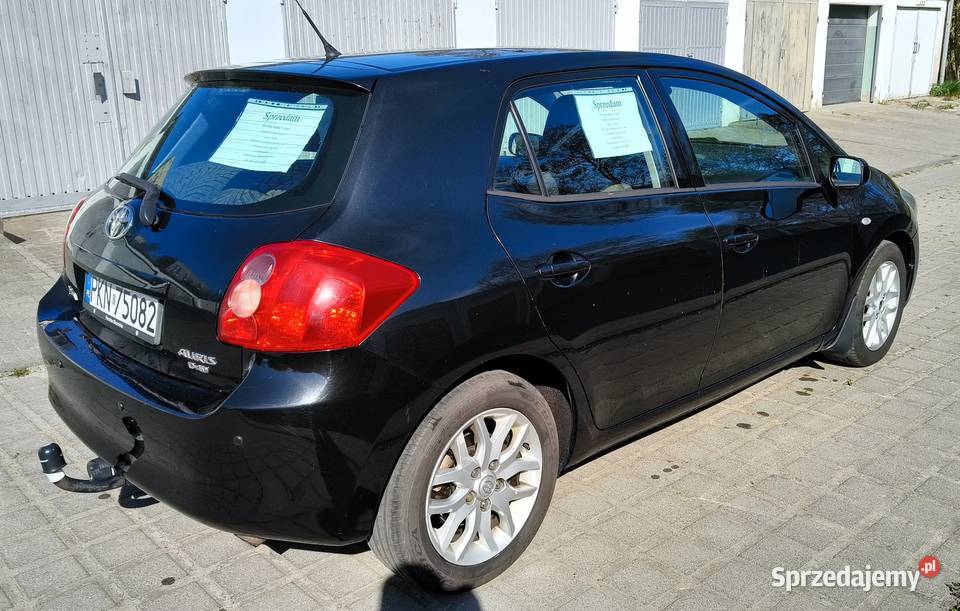 Toyota Auris 20 D4D diesel Rok produkcji 2007 sprzedam