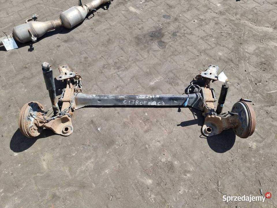 BELKA SANKI TYŁ CITROEN C3 14 HDI