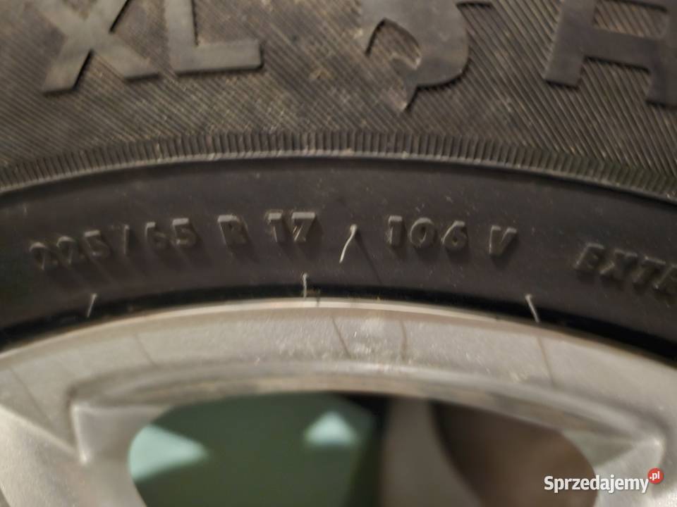 Volkswagen oryginalne alufelgi z oponami Warszawa sprzedam