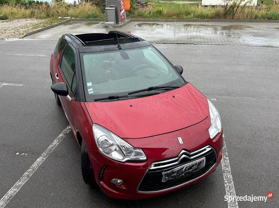 Cabrio Citroen DS DS3 16 eHDI a automat piękny immobilizer Brzezinki