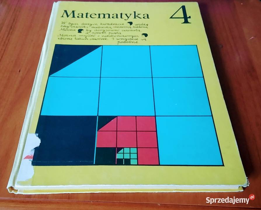 Matematyka podręcznik 4 Stefan Turnau Marianna sprzedam
