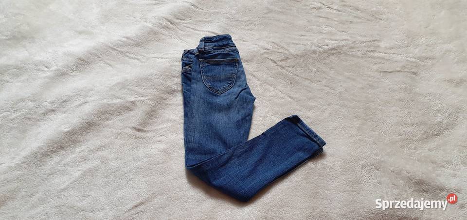 Spodnie jeansy dziewczęce Tommy Hilfiger 56 lat Rozmiar 116 Bibice
