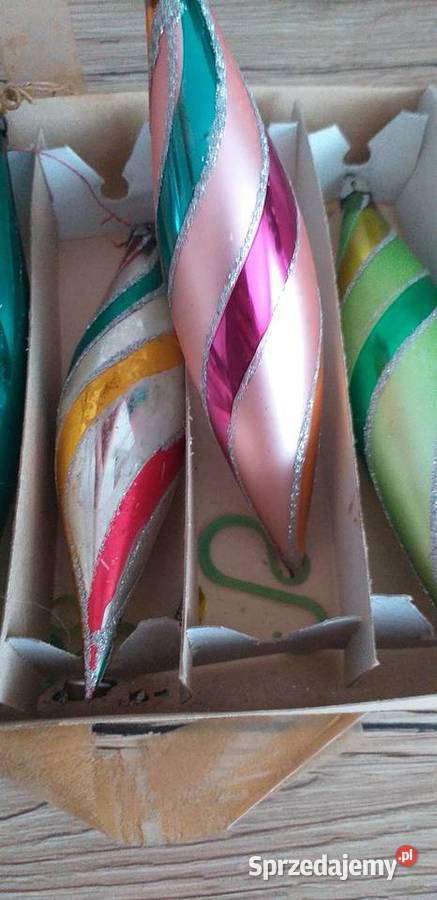 Bombki sople z czasów prl