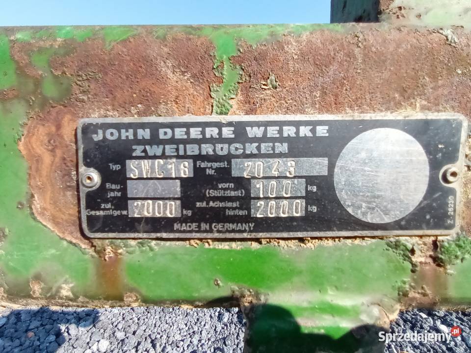 Heder John Deere 975970 1055 1075 11771166 inne Bukowie