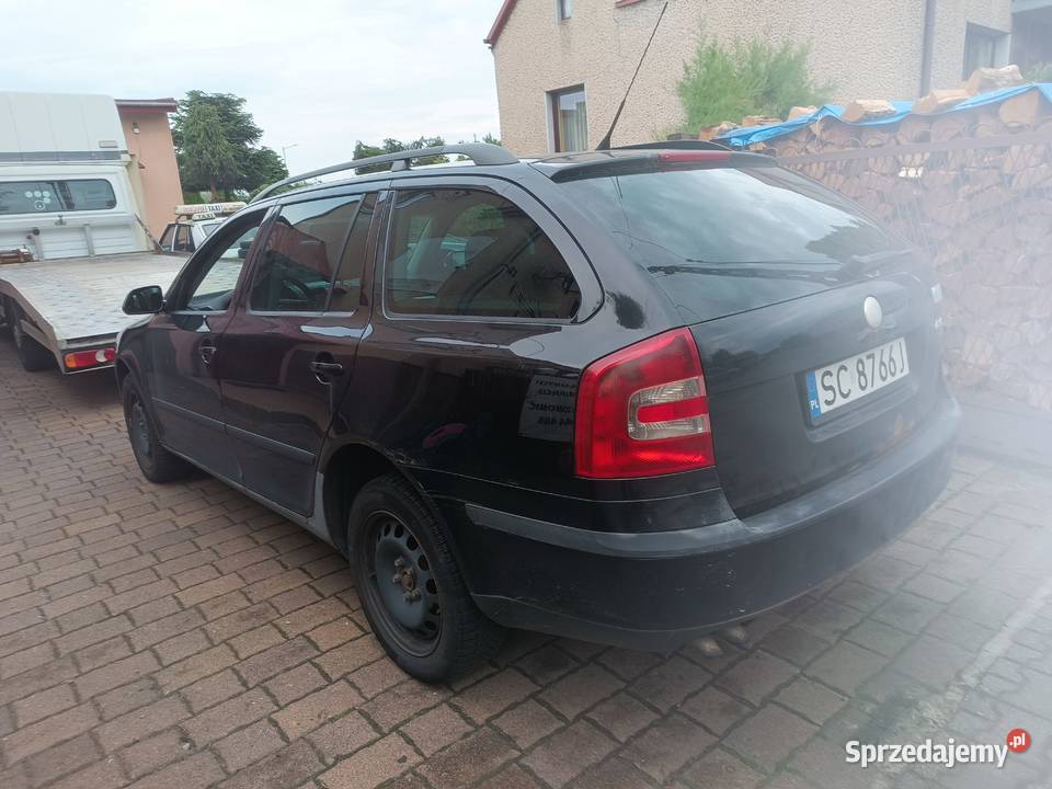 Skoda Octavia 2 II 19 TDI napęd 4x4 AWD cała na czarny Octavia Częstochowa