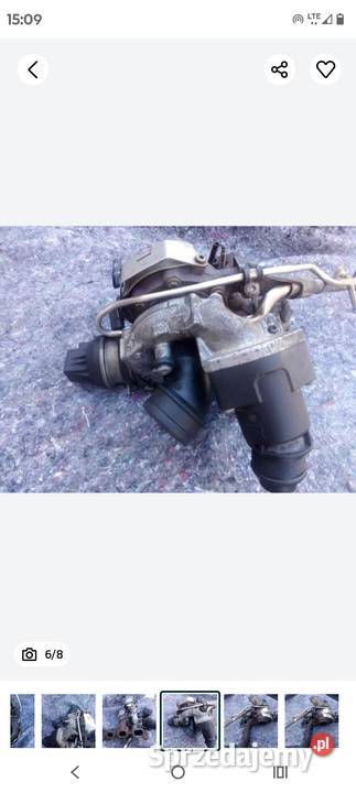 Turbo Turbina 20 TDI 140 2012r Seat Audi osobowe Turbosprężarki