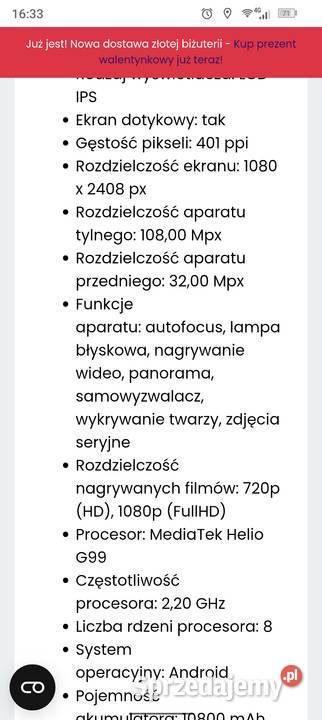 Sprzedam doogees100 Białystok sprzedam