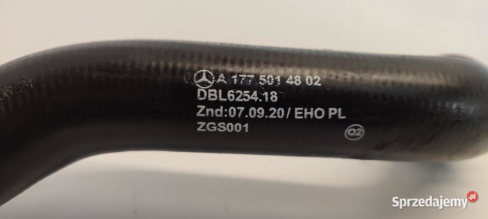 MERCEDES W247 RURA PRZEWÓD WODY A1775014802 dolnośląskie