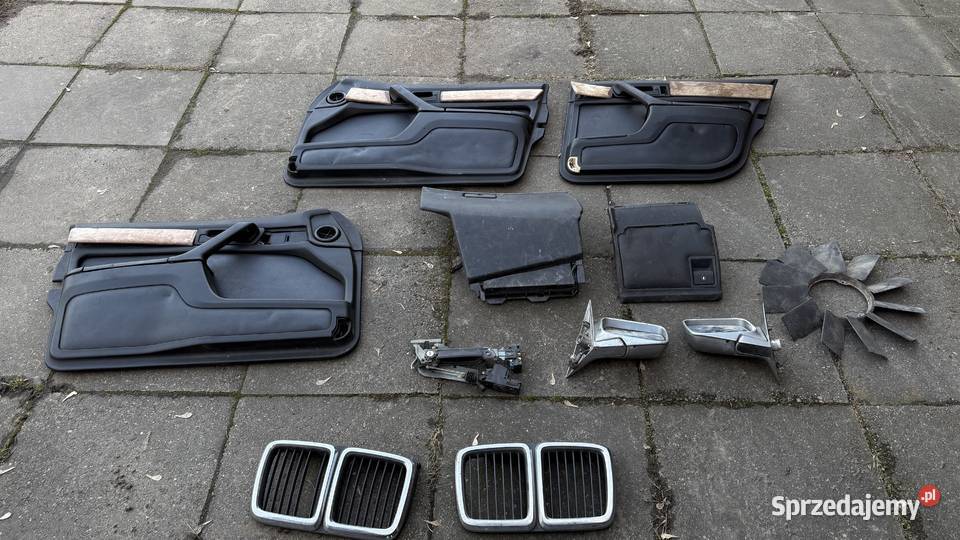 Boczki grill schowek bmw e32 Tapicerki samochodowe Warszawa