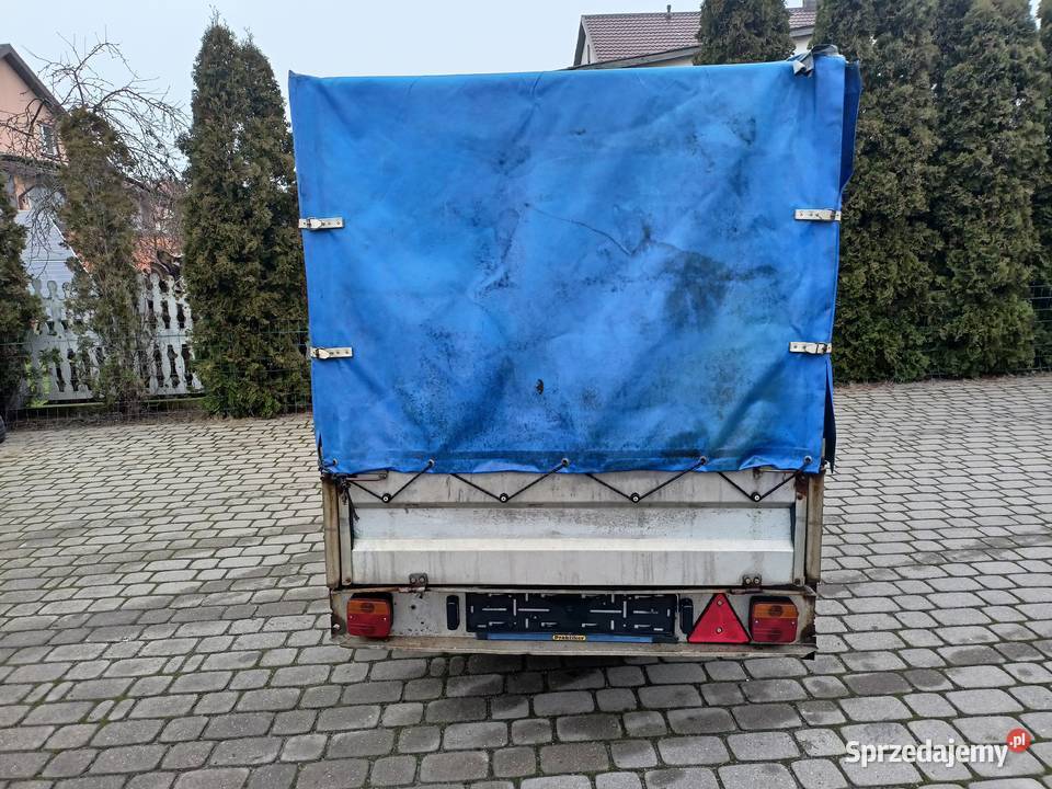 Przyczepa lekka STEMA DMC 700 plandeka dokumenty Kolno sprzedam