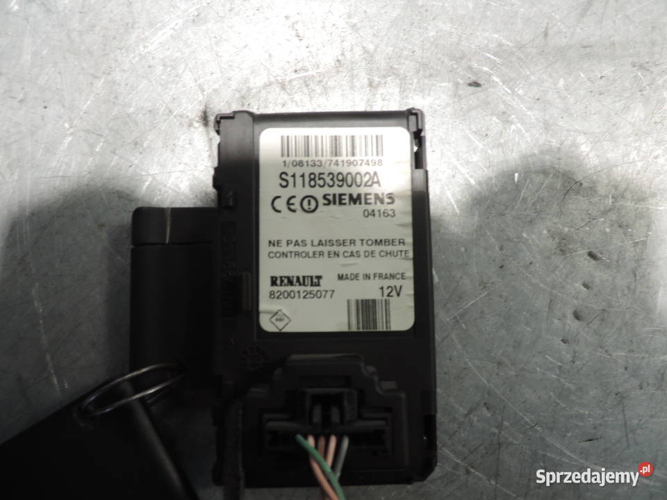 CZYTNIK KART RENAULT MEGANE 2 SCENIC 2