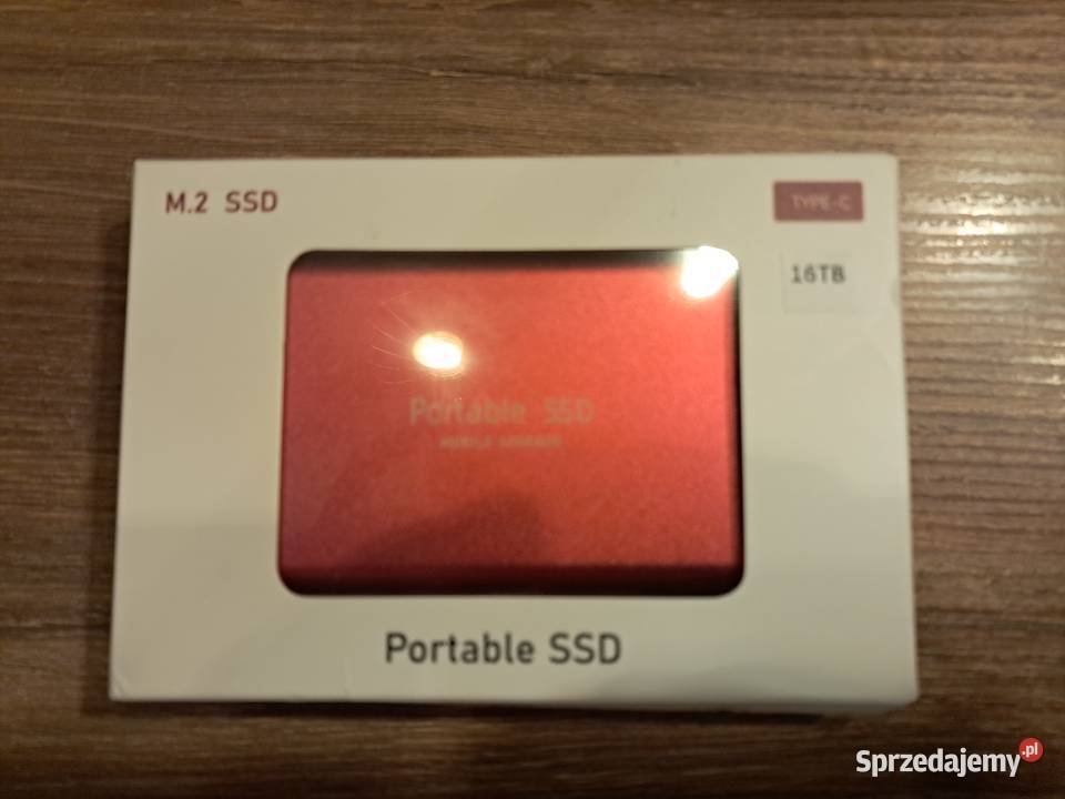 nowy dysk zewnętrzny 16TB ssd brak paragonu zewnętrzny Dyski Sandomierz