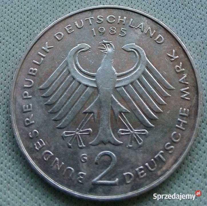 NIEMCY2 MARKI 1985 r GTHEODOR HEUSS mazowieckie