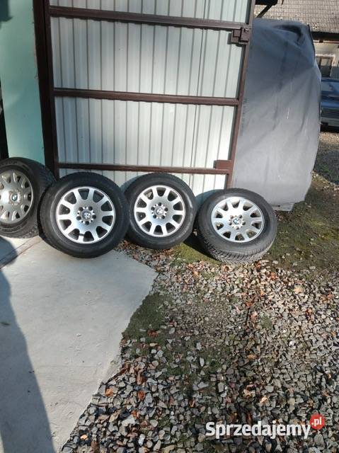 ALU FELGI BMW OPONY ZIMOWE DUNLOP WINTER SPORT Kraków sprzedam