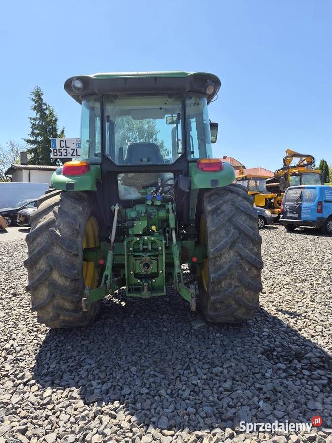 Traktor John Deere 6100D z ładowaczem Faucheux