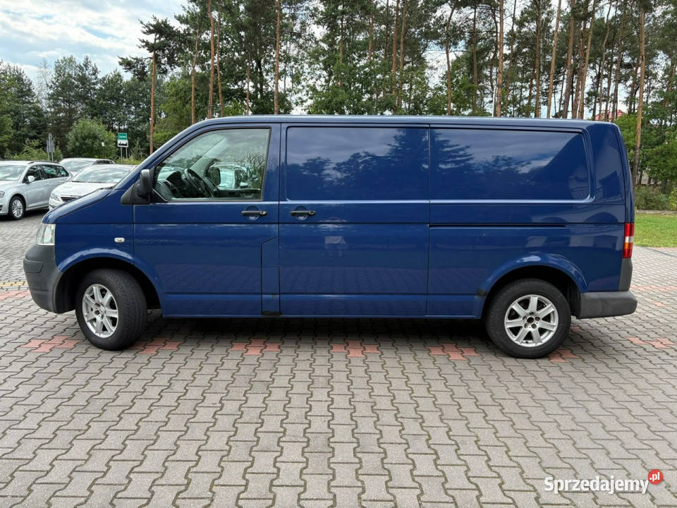 Volkswagen Transporter T5 25 TDI 130 Długi 2 x mazowieckie Lipówki