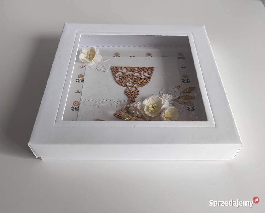 Kartka na Pamiątkę Pierwszej Komunii Świętej w